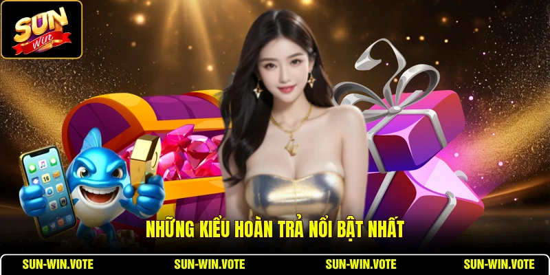 Những kiểu hoàn trả nổi bật nhất