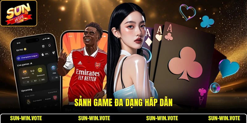 sunwin 19 Sảnh game đa dạng hấp dẫn